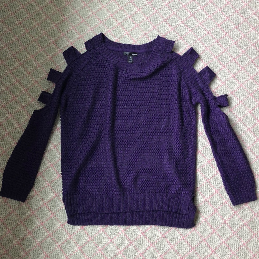 Aqua sweater